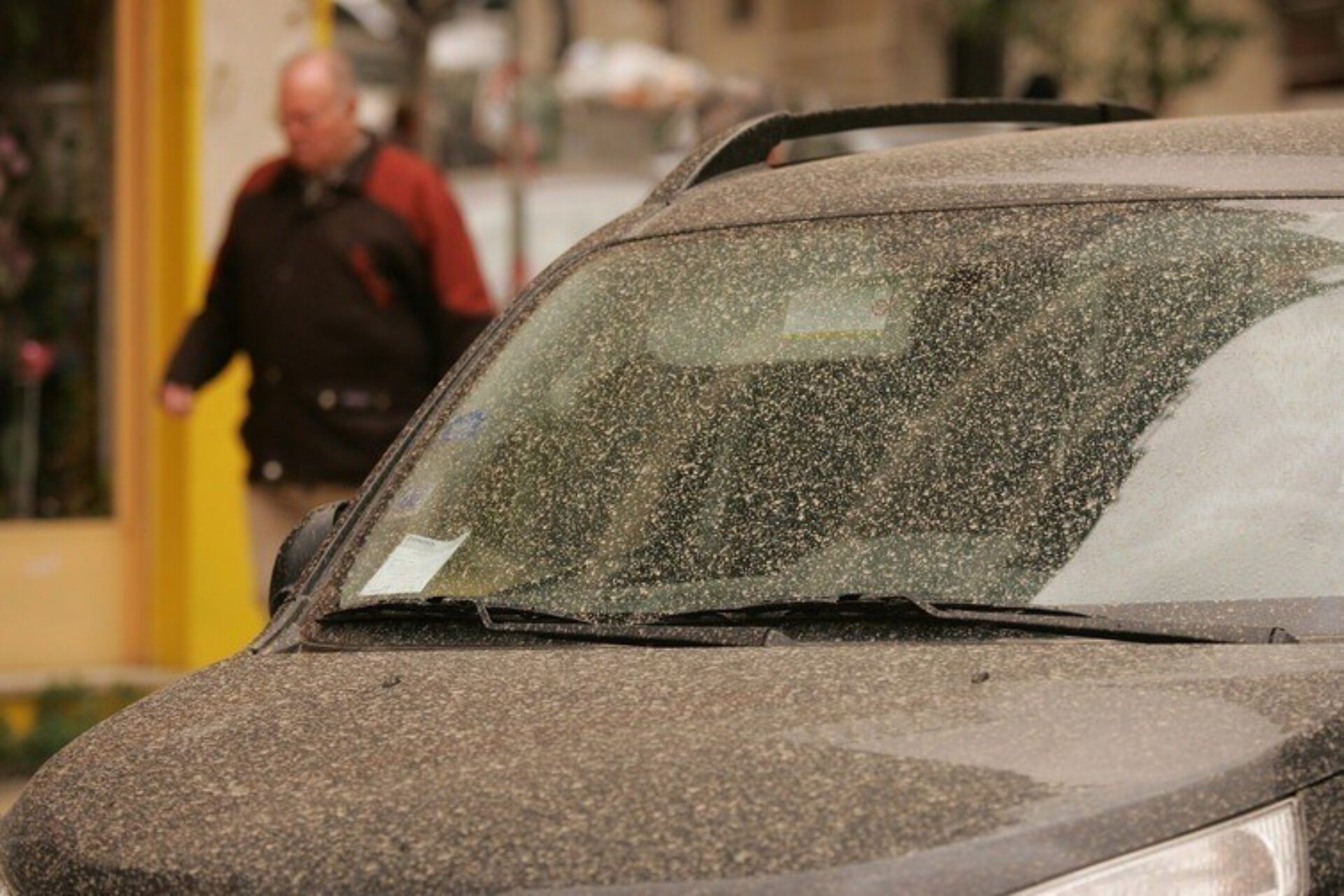 Sahara Dust on Car