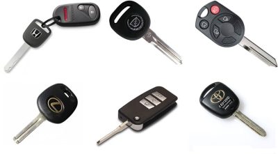 Different Kinds of Car Keys